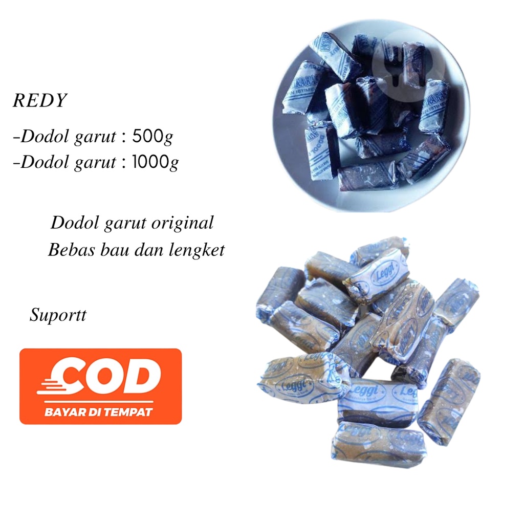 

DODOL GARUT ORIGINAL BERAT 1 KG / DODOL GARUT HALAL / TIDAK BERBAU DIJAMIN MANTAP BISA COD ( KODE A)