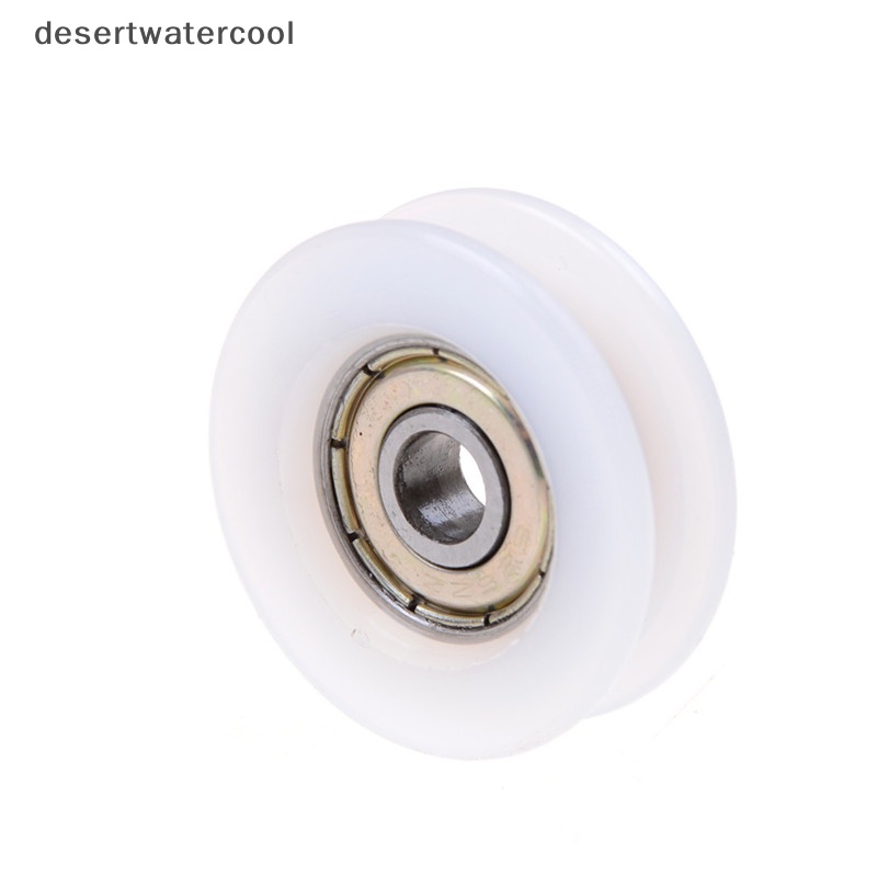 Deid Baru 6*30*10mm U Groove Metal Shield Nylon Pulley Wheels Roller Ball Bearings Martijn
