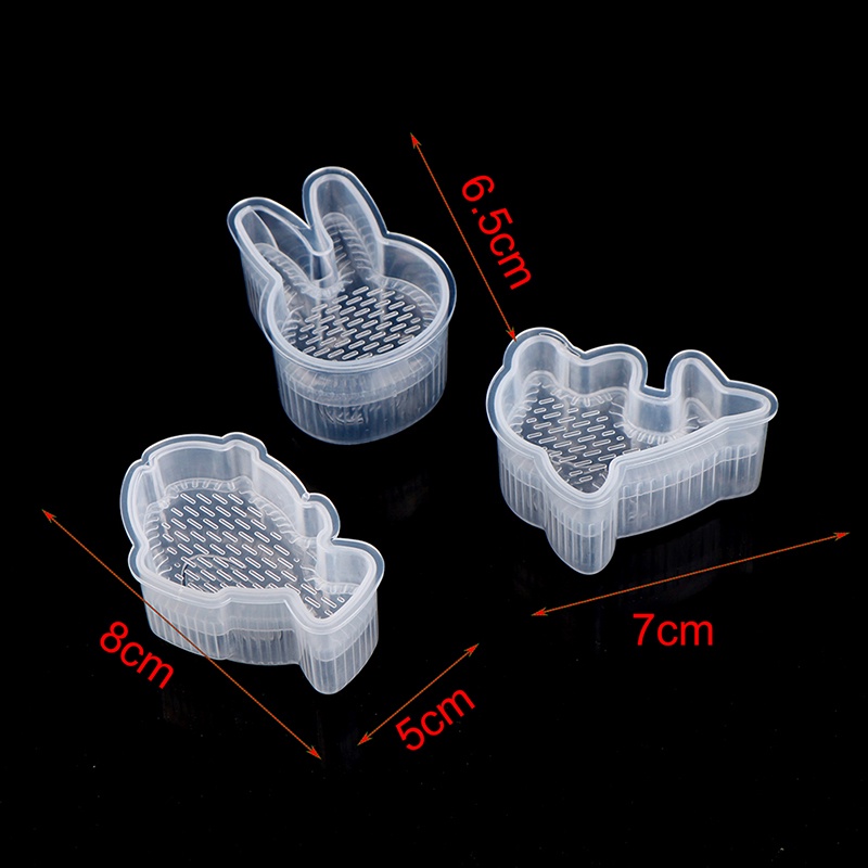Deid 3Pcs /Set Bentuk Kartun Rice Ball Cetakan Sushi Roll Bento Press Mold DIY Tools Martijn