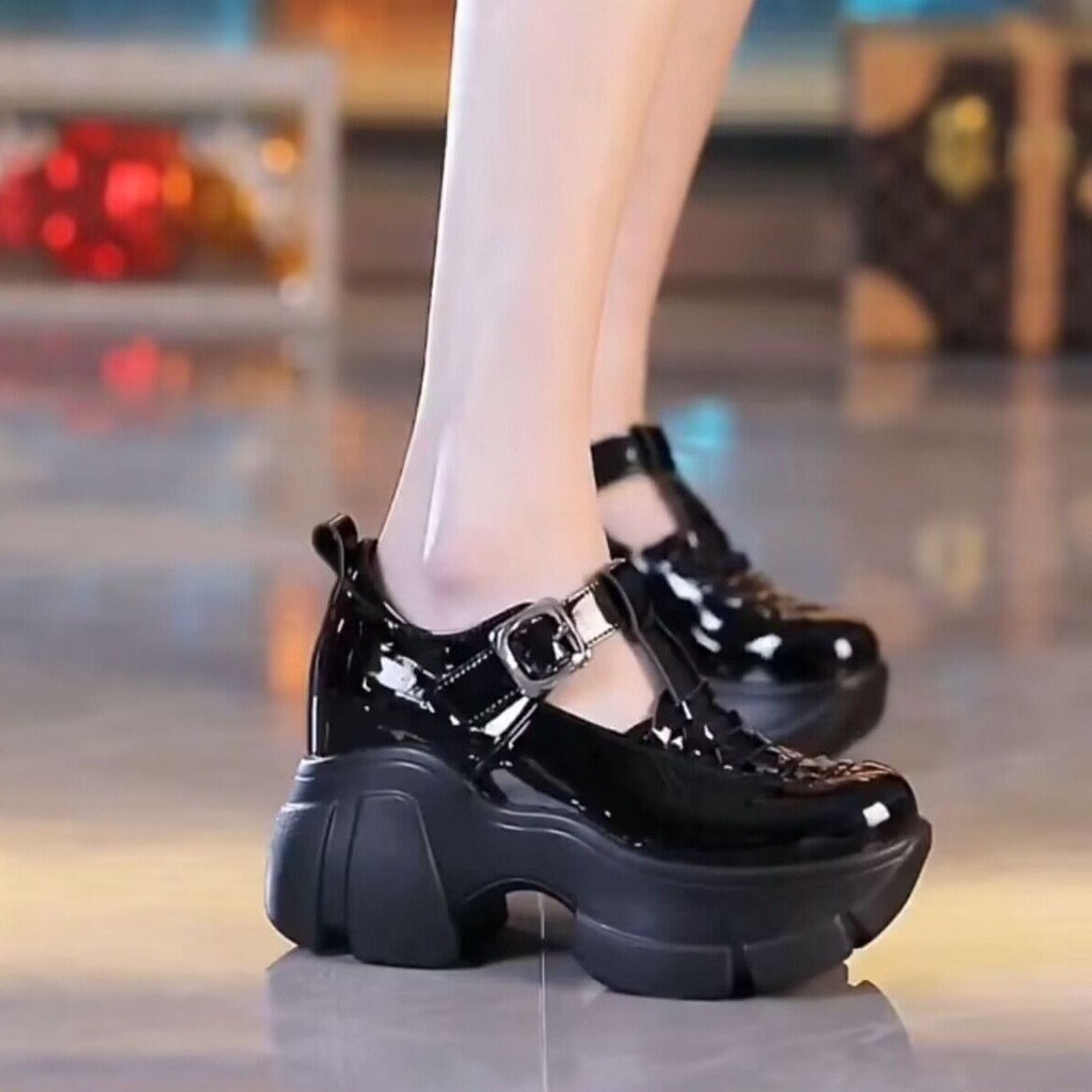 [JY] 1530 Sepatu Wanita Wedges Korea A939 Heels 8cm Impor sportif ELEGAN CANTIK Pesta Keren Trend Kualitas Bagus Impor