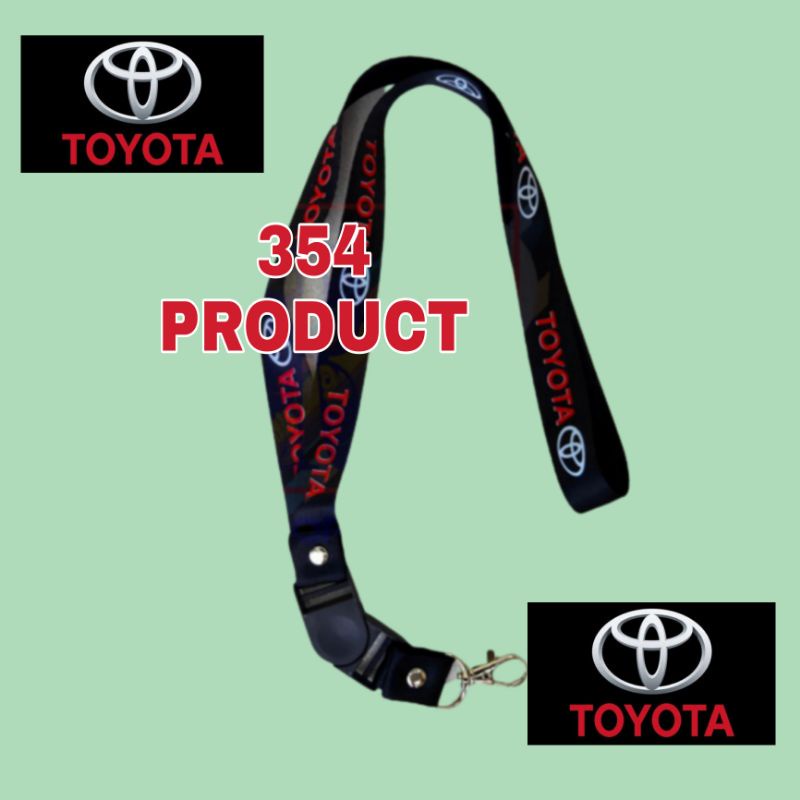 

TALI LANYARD Toyota GANTUNGAN KUNCI/GANTUNGAN ID CARD/GANTUNGAN HP/GANTUNGAN FLASHDISK