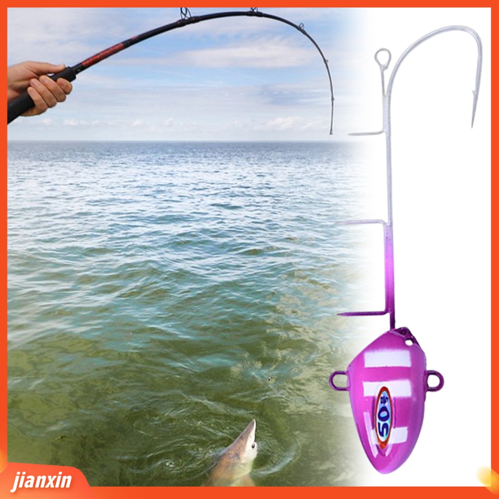 (In Stock) 190g /15.5cm Single Hook Umpan Keras Berbentuk Ikan Kekuatan Tinggi Tajam Logam Bercahaya Ketangguhan Yang Baik Memancing Umpan Perlengkapan Memancing
