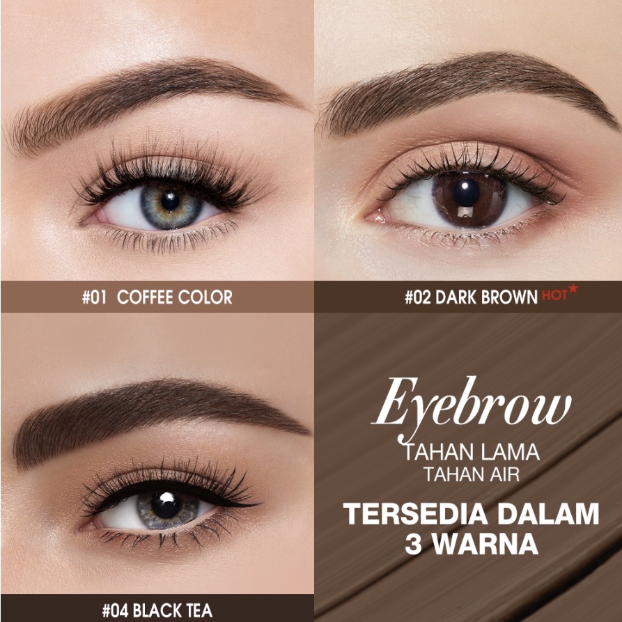 O.TWOO Eyebrow Cream Shaping waterproof all variant