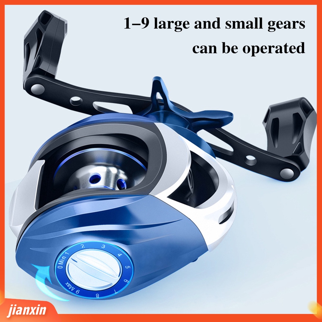 (In Stock) Lure Wheel Double Rem Adjustable Ringan Kiri/Kanan-Tangan Umpan Casting Pancing Reel Fishing Tackle