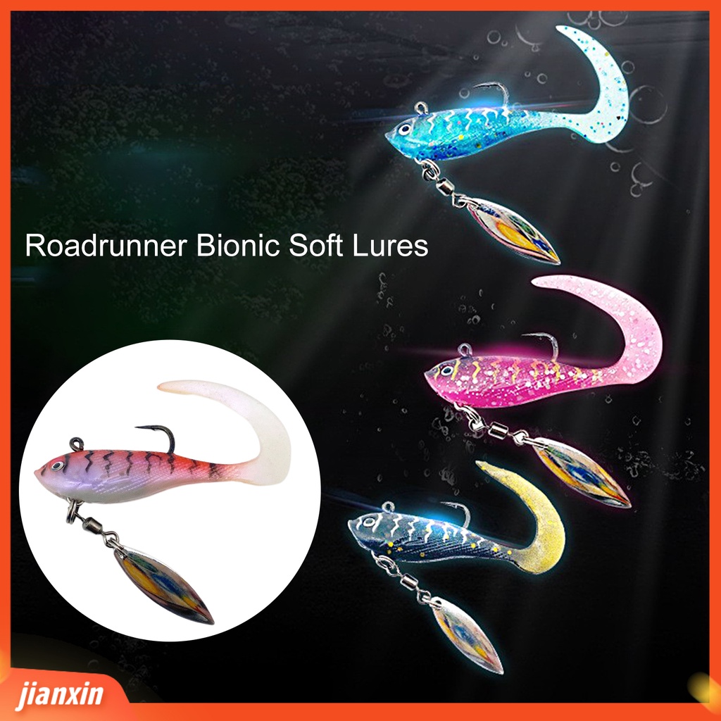 (In Stock) 7g /6cm Bionic Umpan Lembut Tajam Kait 3D Simulasi Fisheye Realistis Figure 8cincin Berputar Payet Umpan Untuk Memancing Di Luar Ruangan