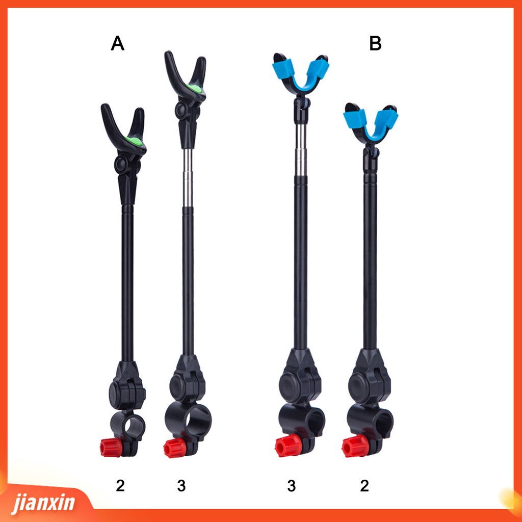 (In Stock) Holder Joran Teleskopik Tipe Tombol Portabel Braket Tiang Gantung Belakang Lipat Untuk Angling