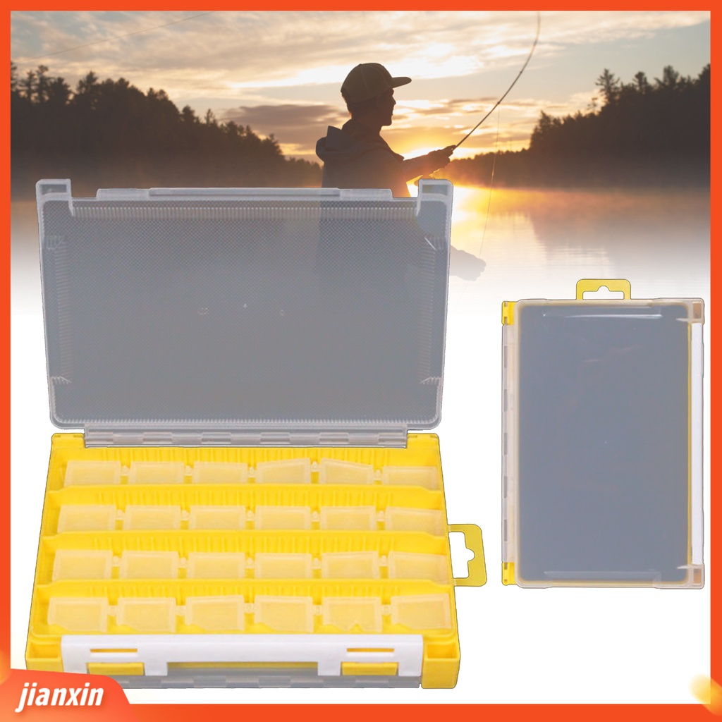 (In Stock) EVA Fishing Tackle Box Ringan Bagus Sealing Removable Insert Fishing Lure Box Untuk Memancing