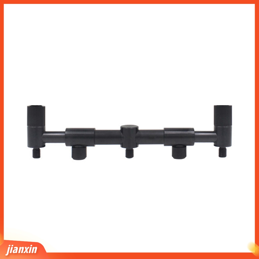 (In Stock) Alat Pancing Gigit Alarm Holder 2kepala Telescopic Carp Fish Pole Buzz Bar Stand