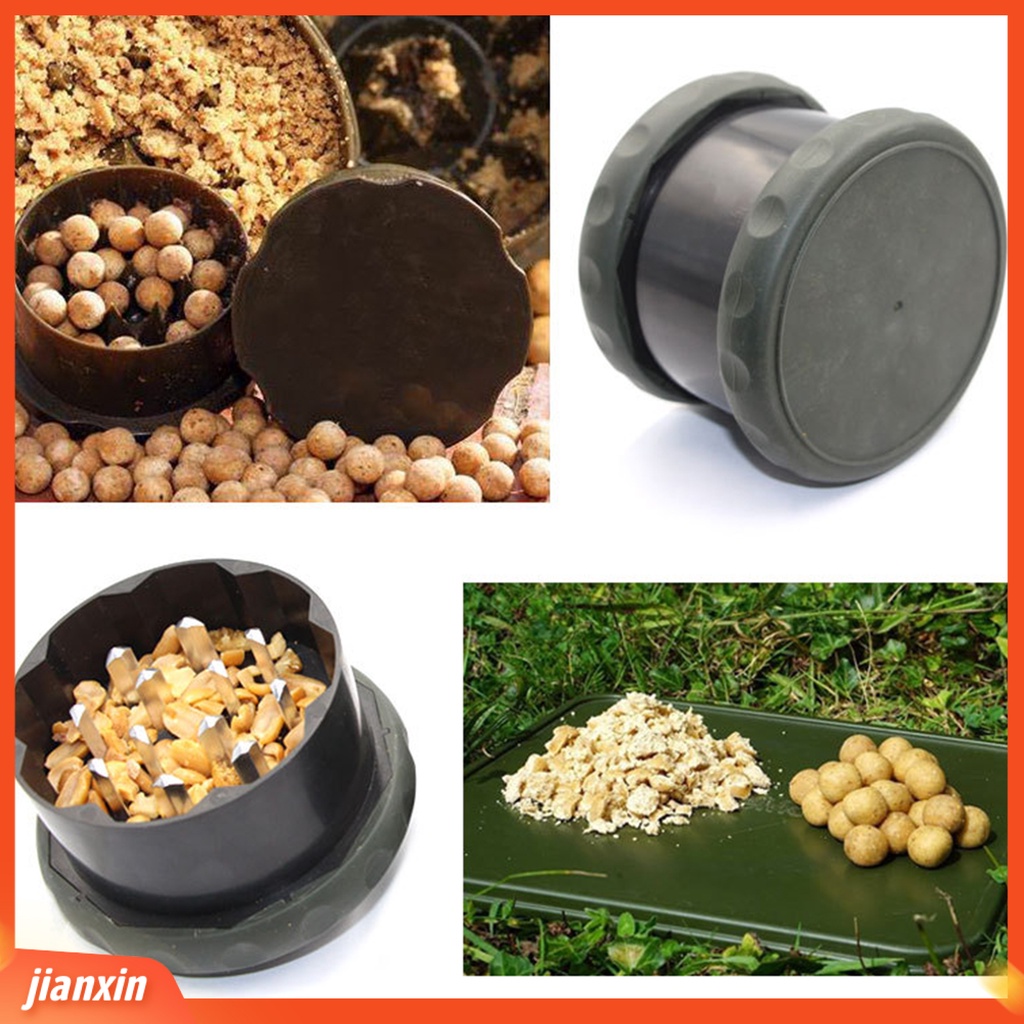 (In Stock) ABS Boilie Umpan Penghancur Lure Chopper Carp Pelet Grinder Sea Fishing Tackle Gear