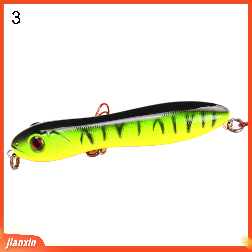 (In Stock) 10cm 15.6g Memancing Buatan Manusia Hidup Umpan Wobbler Ular Berbentuk Air Renang Umpan