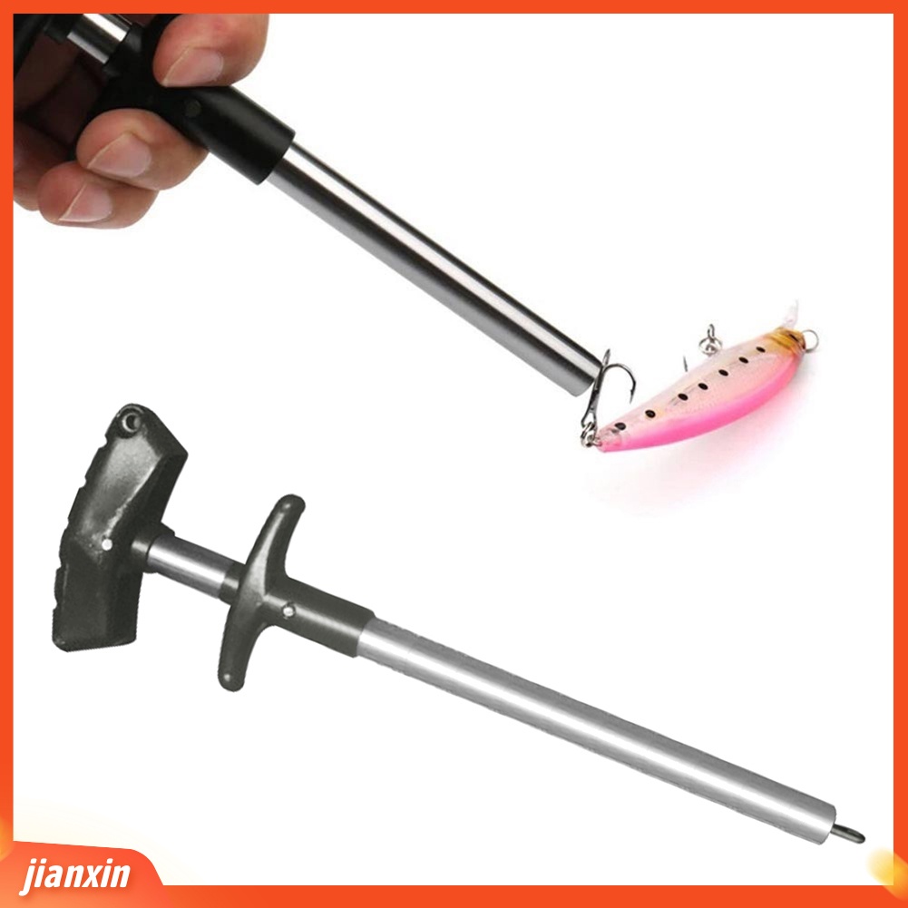 (In Stock) Portable T Shape Metal Fishing Hook Lure Detachers Separator Extractor Alat