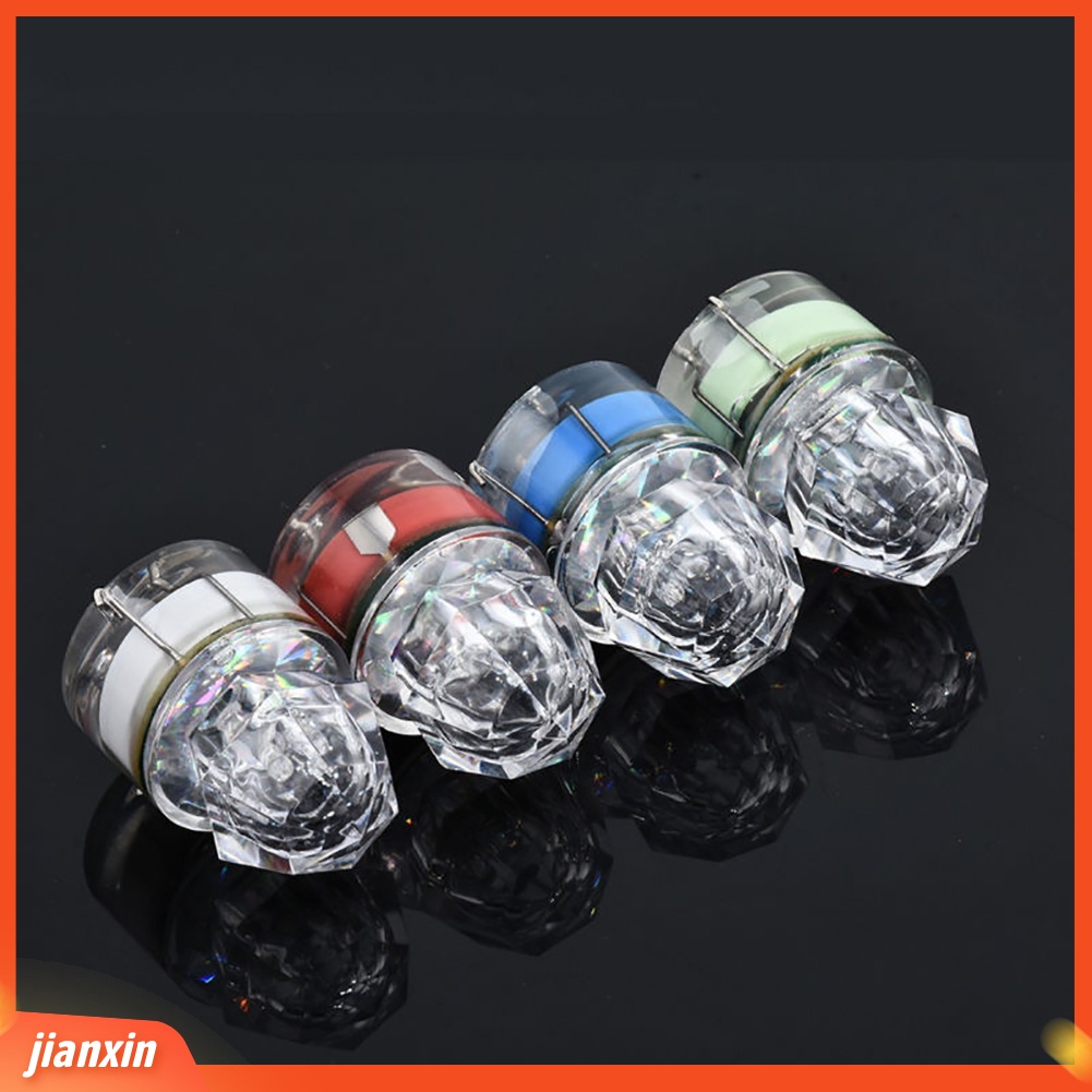 (In Stock) Lampu Pancing Flash Bentuk Berlian LED Strobo Cumi Deep Drop Umpan Bawah Air