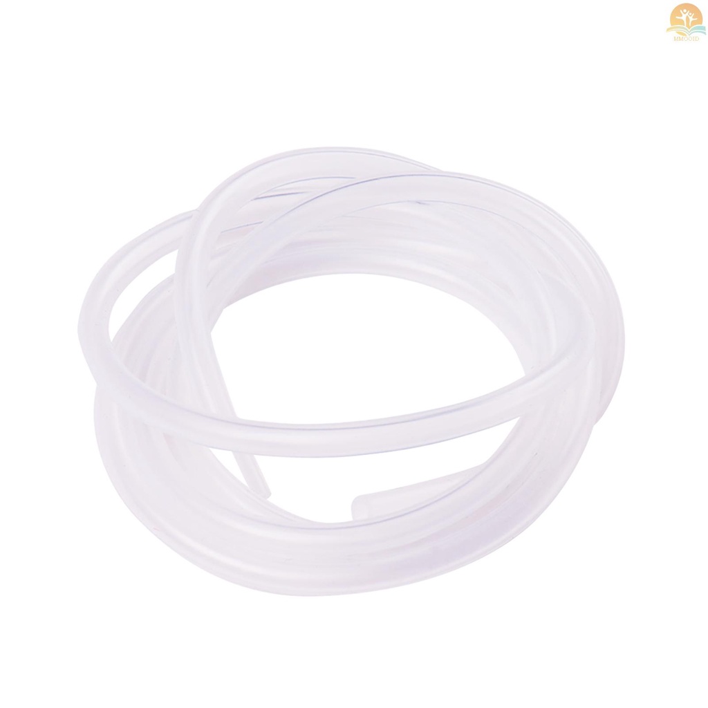 In Stock Tabung Silikon Food Grade Transparan Selang Fleksibel Pipa Silicone Tubing Untuk Dosing Pump Pompa Peristaltik Untuk Aquarium Lab Chemical Cairan Air Analitik Panjang 1M, 3mm*5mm