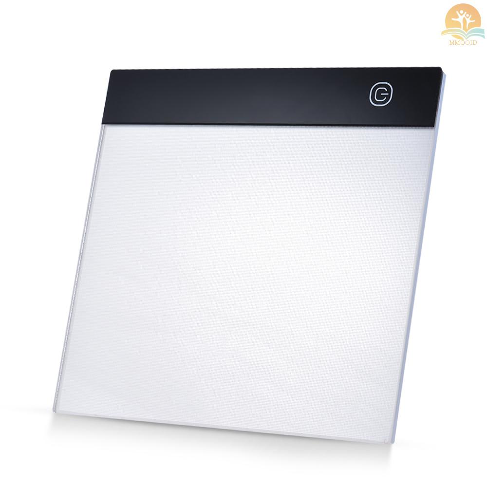 In Stock Kotak Lampu LED A5 Portabel Menggambar Kalkir Tracer Copy Board Table Pad Panel Copyboard Diamond Jewel Alat Cat Dengan Kontrol Kecerahan Stepless Kabel USB Untuk Artis Animat