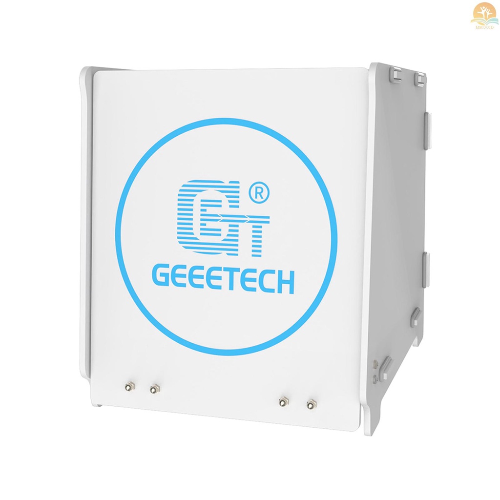 In Stock Geeetech UV Resin Curing Box Dengan360° Rotating Turntable UV Curing Light Station Machine Merata Curing Pengaturan Waktu Perlindungan Cerdas Untuk Resin 405nm Untuk Paling SLA