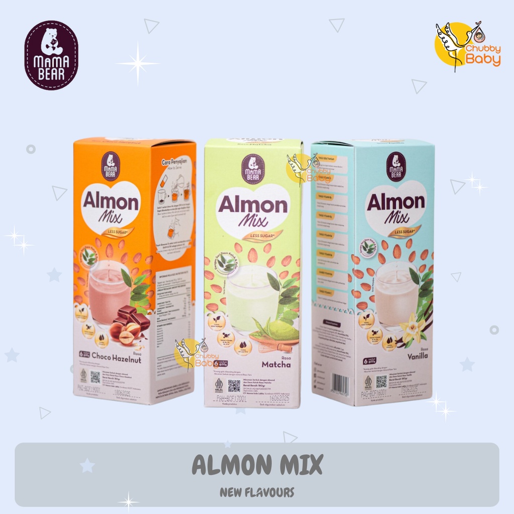 Mamabear Almon Mix New Flavours