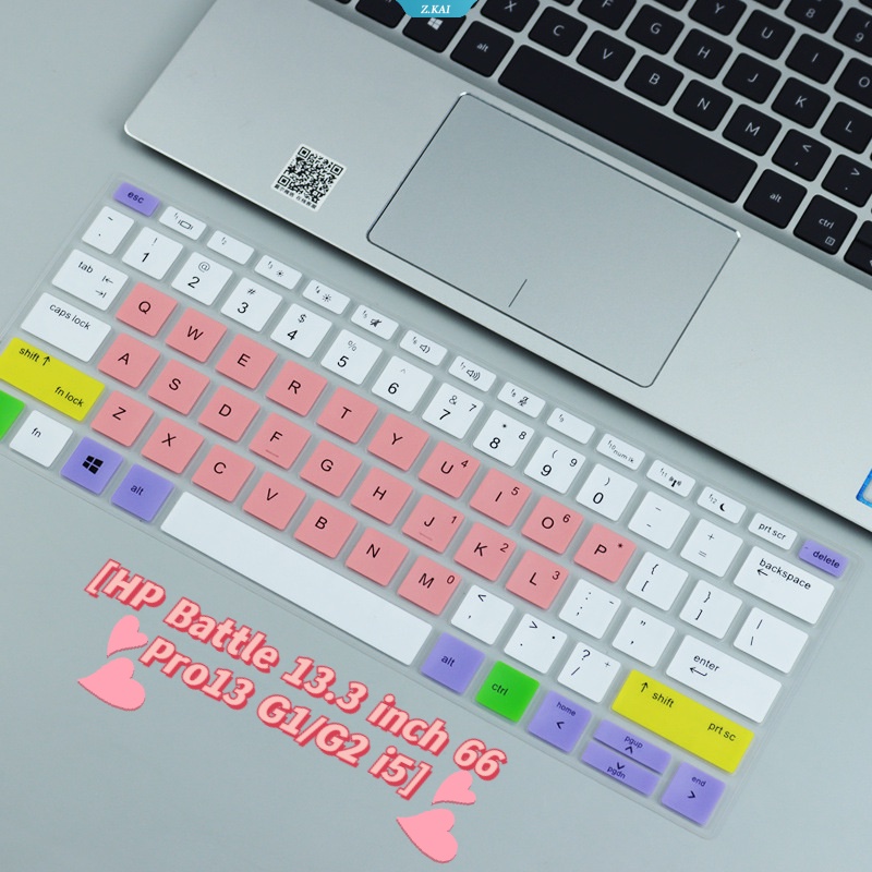 Cover Keyboard Laptop TPU Untuk Model HP Battle 13.3 Inch 66 Pro13 G1/G2 I56 Film Keyboard Kulit Pelindung Anti Lembab [ZK].