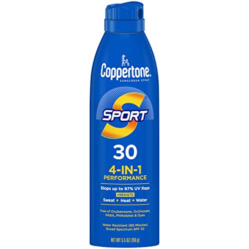 Coppertone SPORT 4 in 1 Sunscreen Spray SPF 30 bukan banana boat