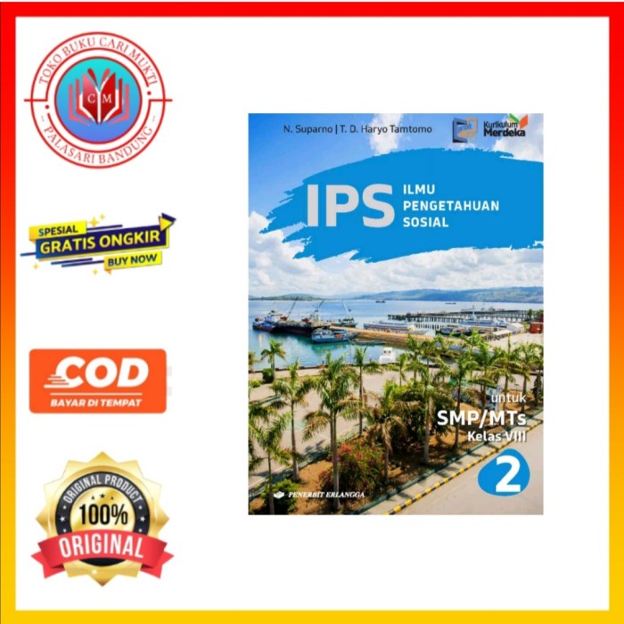 

Erlangga Buku IPS Untuk SMP/MTS Kelas 8 Kurikulum Merdeka