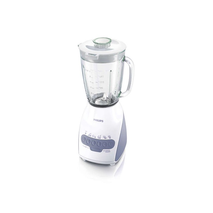 Blender Kaca Philips HR 2116/00/30/40/60 Kapasitas 2L - Abu-abu