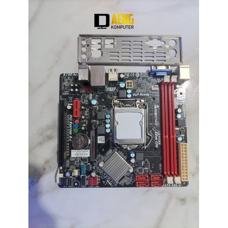 Motherboard Mainboard Mobo PC Model Mini Biostar H61MGV3 Socket 1155 Support Sandy dan ivy Bridge