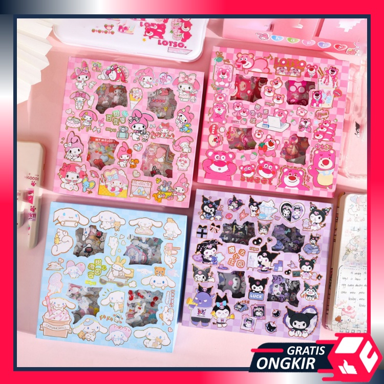 

Gratis Ongkir - 5872 Sticker Motif Kartun Korea Lucu Anti Air / 100 Lembar Stiker Motif Momo Kartun Korea / Scrapbook Sticker DIY