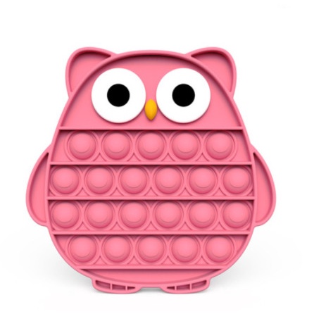 Mainan Pereda Stress Pink Series Pop It Toy Stress Reliever - Butterfly Pink