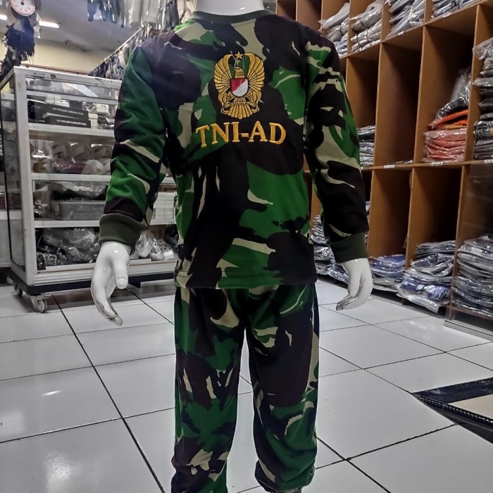 ✨BEST✨ -Kaos anak|Kaos anak loreng Tni Ad|stelan anak loreng TNI AD|kaos Army - 3XL