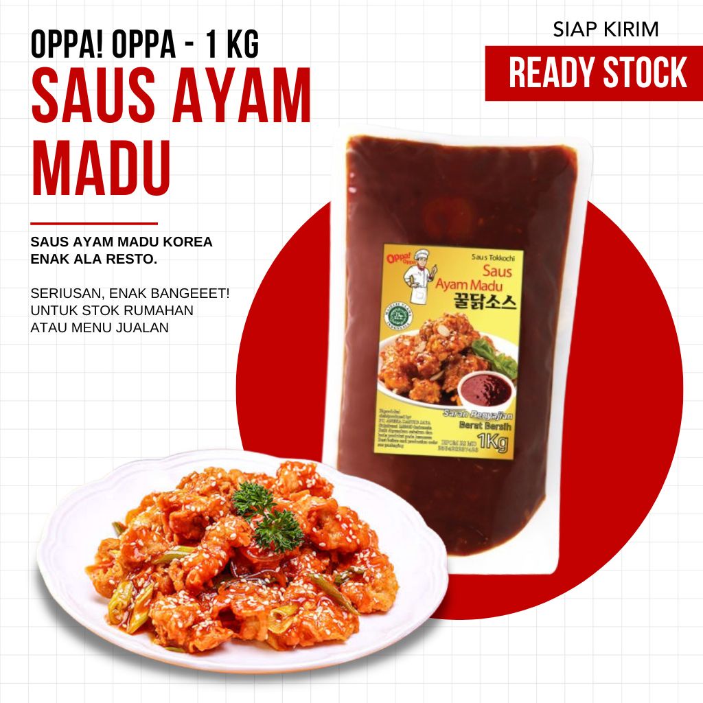 

Saus Ayam Madu Instan - 1Kg (JAVA HONEY CHICKEN SAUCE)
