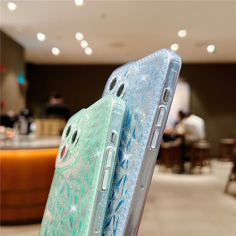 Softcase Iphone Casing IphoneUntuk Iphone 14 13 Pro Max Case Diamond Glitter