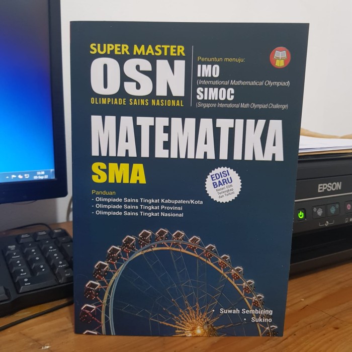 ⭐BARU (DISKON)⭐ BUKU KSN SMA-SUPER MASTER KSN MATEMATIKA SMA