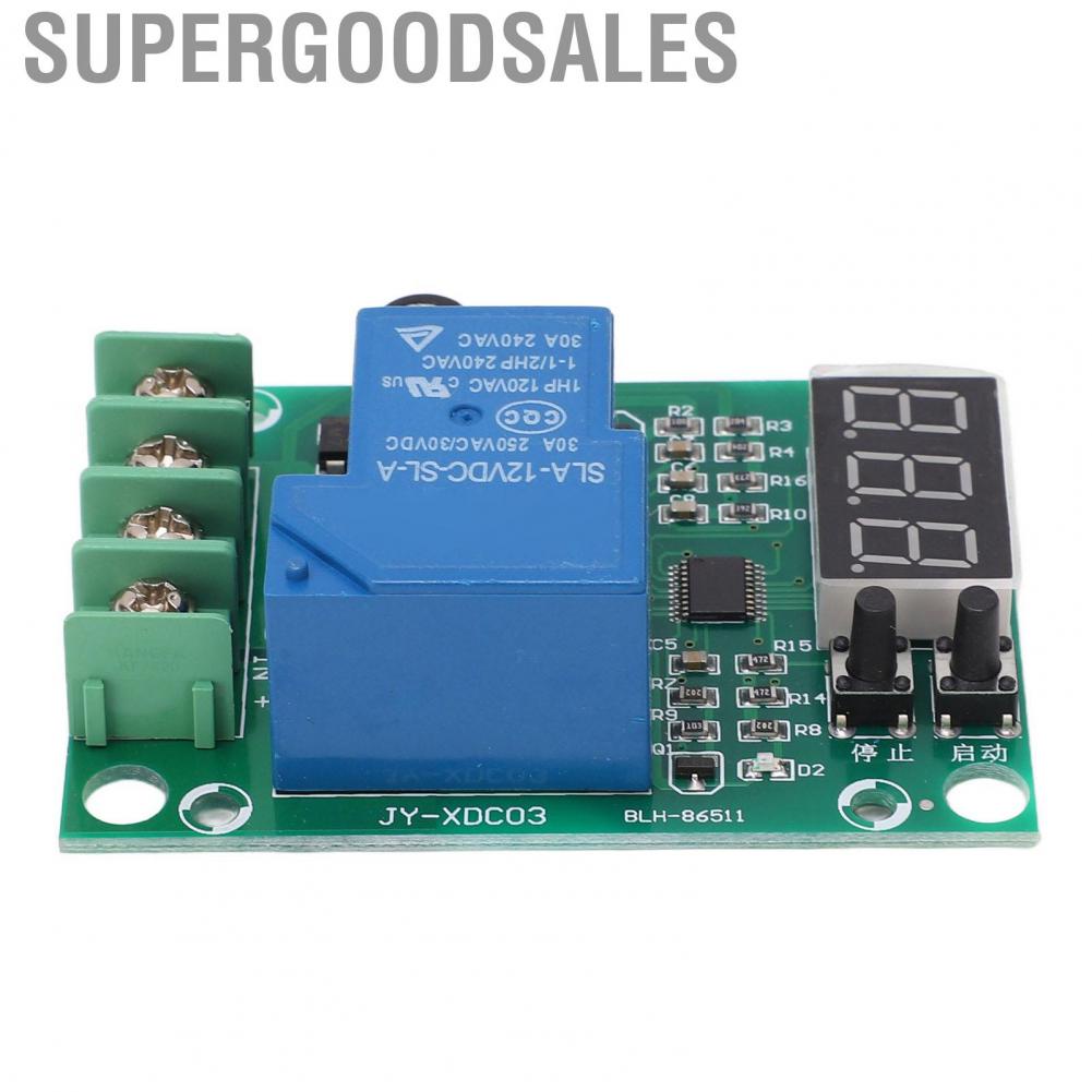 Supergoodsales Module Digital Display Sturdy Charge Control 12V 30A Hot