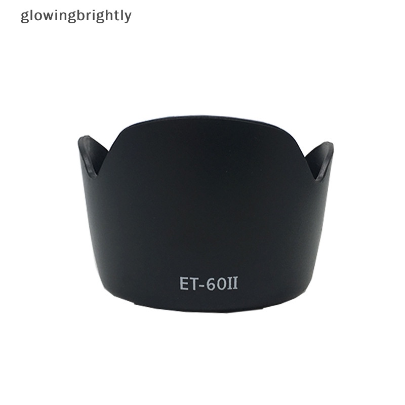 [glowingbrightly] Camera Lens Hood ET-60 II ET60II Petal Buckle Lens Hood Untuk Canon EF 75-300mm F/4-5.6 III &amp; EF-S 55-250EF/75-300IIIUSM TFX