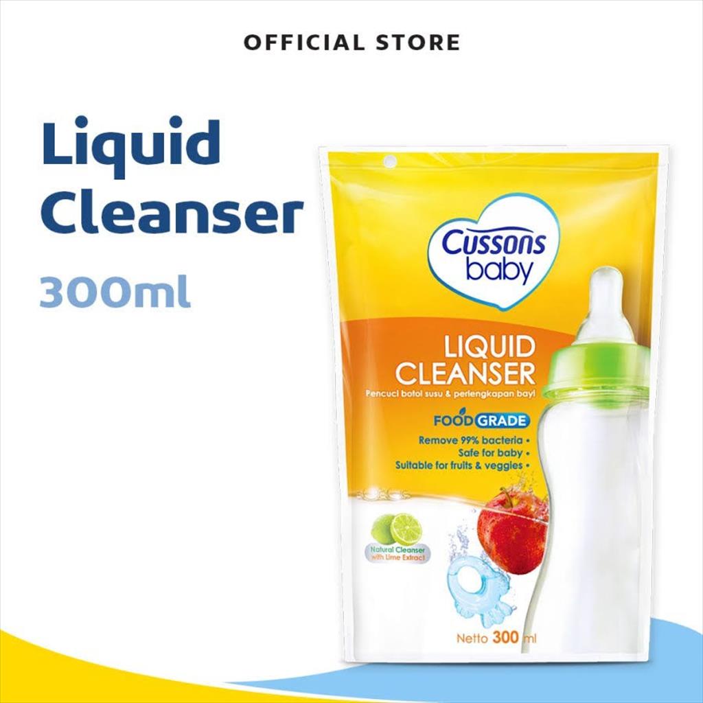 Cussons baby Liquid Cleanser  300ml/ cussons sabun cuci botol