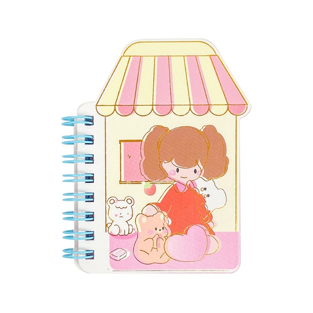 

J2 - Notebook mini rollover book karakter special edition diary pocket