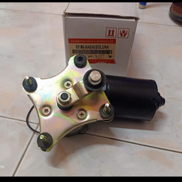 SPAREPART OTOMOTIF- Wiper Motor Toyota Soluna FMT Taiwan -KOMPONEN AKSESORIS