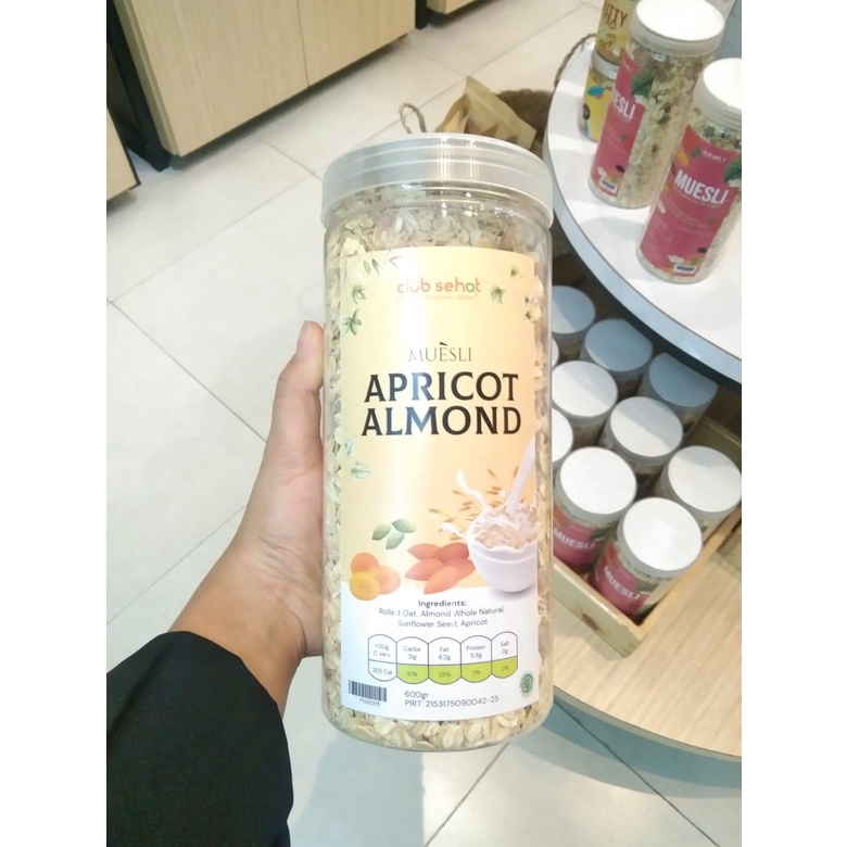 

Cs- MUESLI APRICOT ALMOND 600