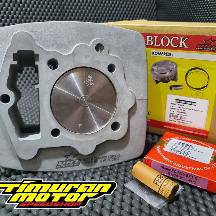CYLINDER BLOK BRT TIGER 66 MM CERMIC FORGED ORIGINAL