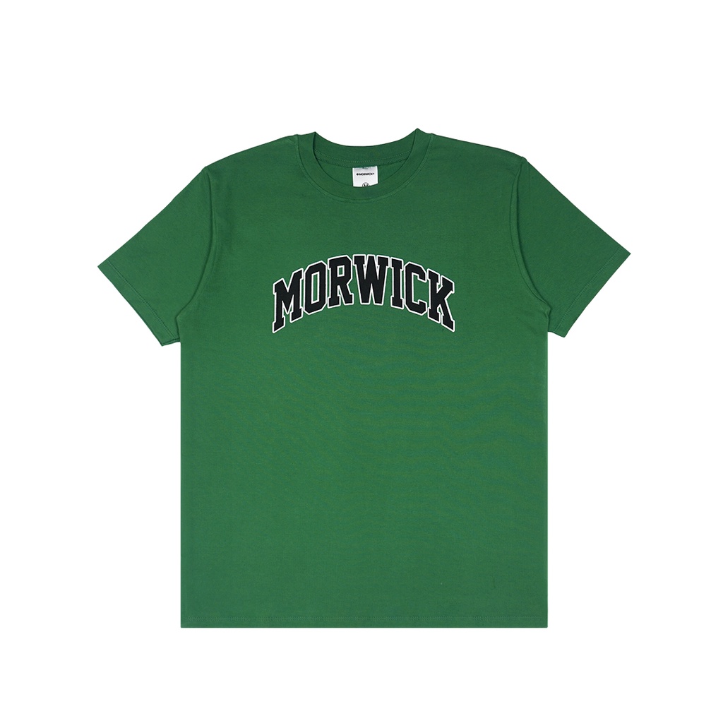 MORWICK T-Shirt Lengan Pendek Basic Warp - Black