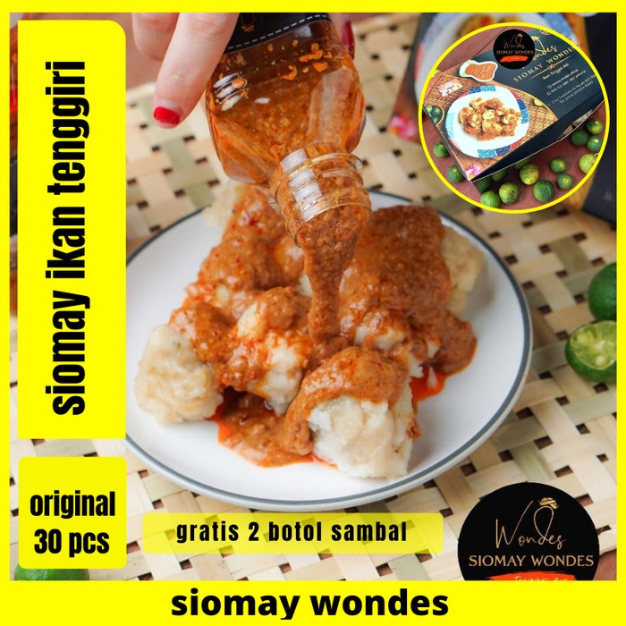 

✨Ready Stok✨ - SIOMAY FROZEN IKAN TENGGIRI ASLI ISI 30 PCS | SIOMAY WONDES - polos 30