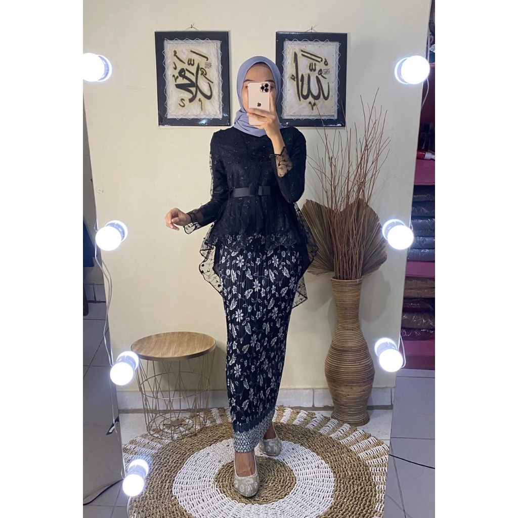 Setelan kebaya terbaru  aurora harga promo  kebaya modern cantik seragam pesta setelan kebaya bisa C