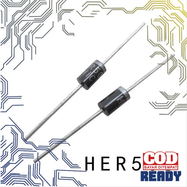 DIODA ULTRAFAST  HER508 5A HER 508 ORIGINAL ULTRAFAST