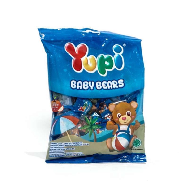 

Yupi Baby Bears Jelly Gummy Candy Bag [110g]