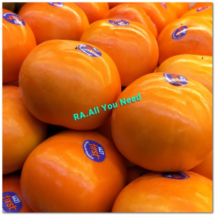 

PERSIMON NEWZELAND FRESH Import / 500 gram