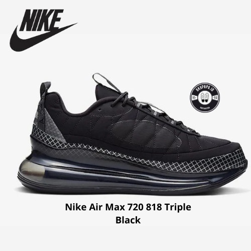 Nike Air Max 720 818 Triple Black - 39