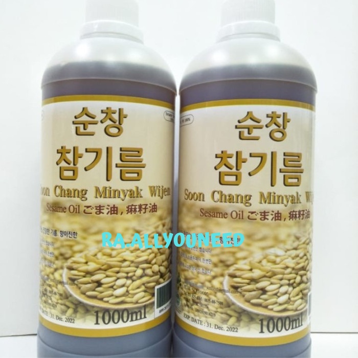 

Minyak Wijen Soon Chang /Sesame Seeds Oil 1000ml