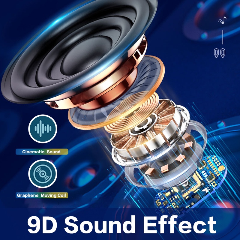 N21 TWS Headset Bluetooth 5.2 Bass Super Dengan Senter Noise Reduction Earphone Wireless IPX7 Waterproof HiFi Stereo Sound Headphone Henset Bloetooth with Microphone Sport Handset Gaming Hedset Handsfree Earbuds Hendset Hanset Hetset Heandset Android