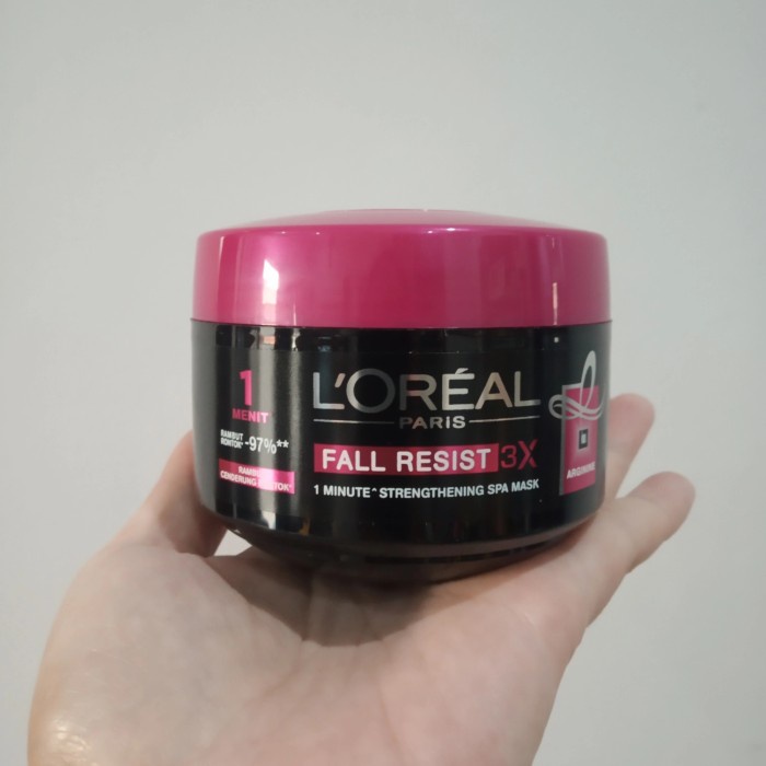 Loreal Paris Fall Resist Hair Mask - Masker rambut