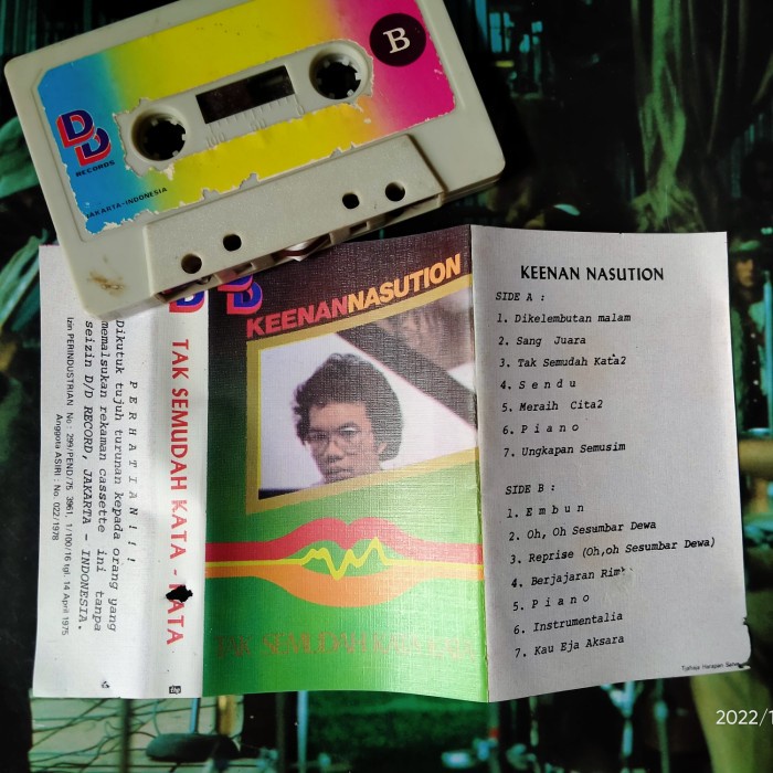 KASET KEENAN NASUTION TAK SEMUDAH KATA KATA