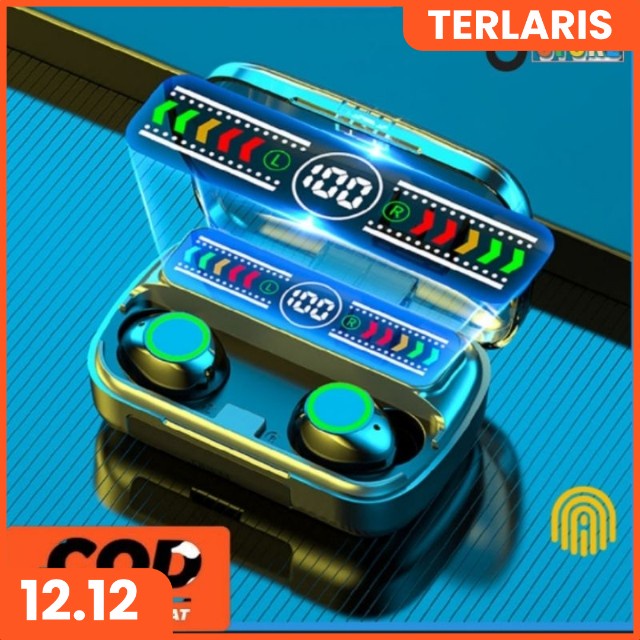 TWS wireles + Power Bank headset Gaming v5.3.